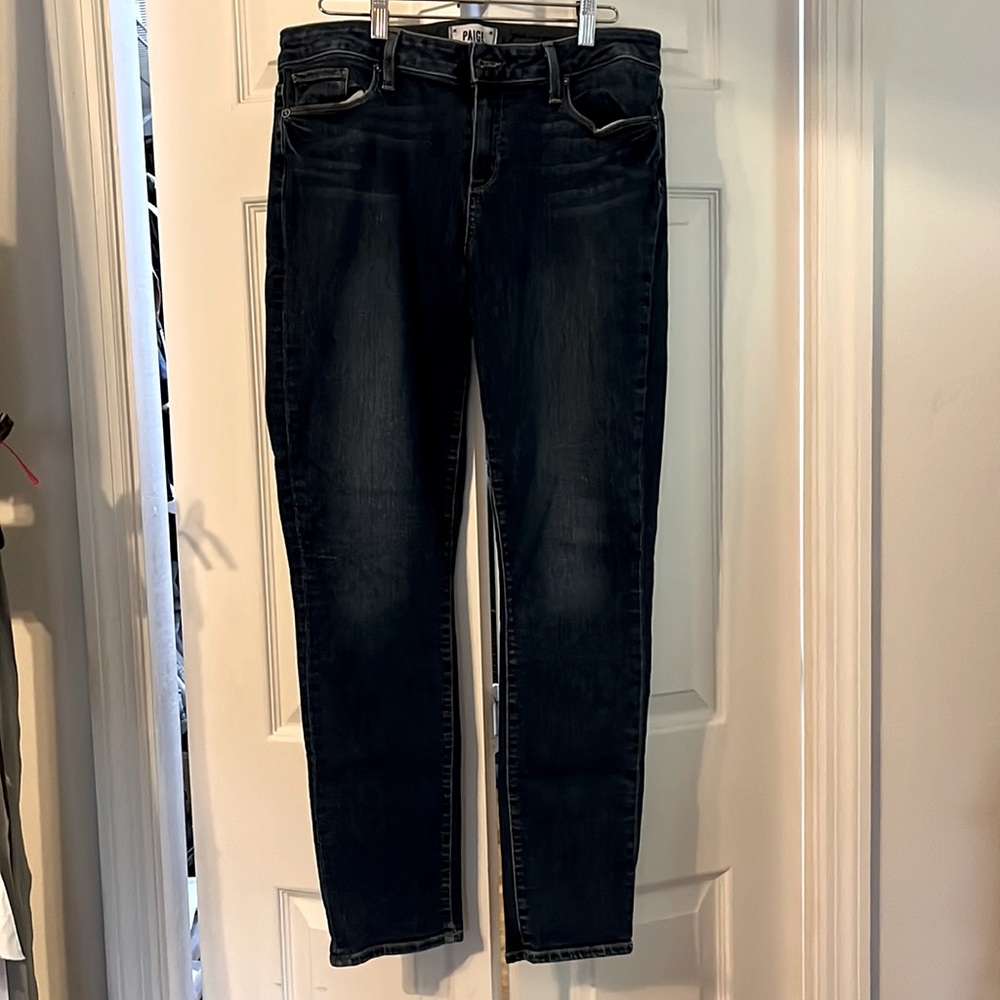 Paige skyline ankle peg jeans